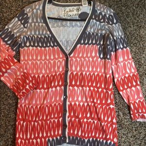 Anthropologie Button Front Cardigan XS